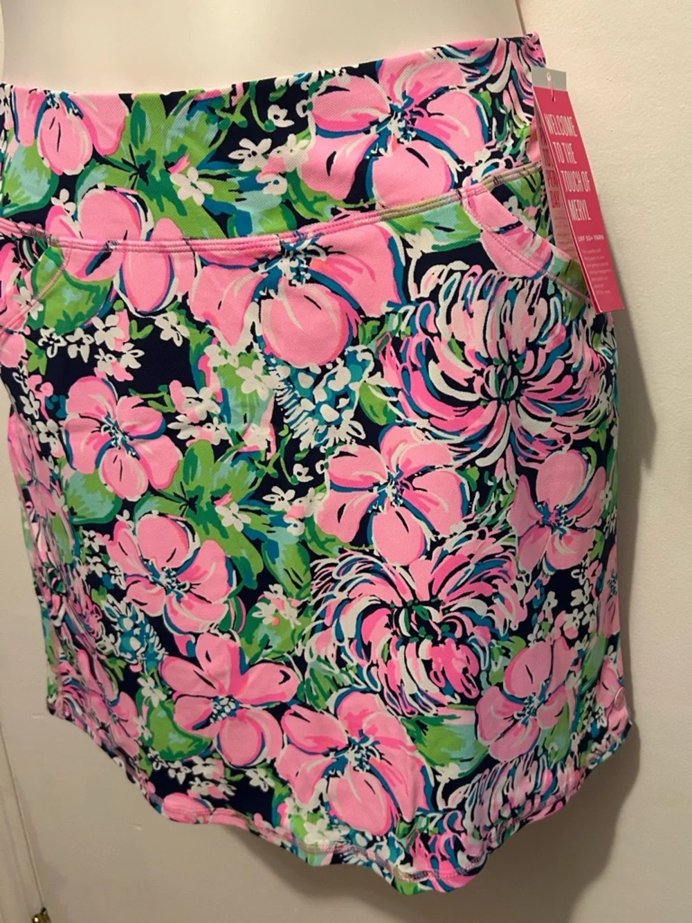 NEW - Lilly Pulitzer - Maryana Skort - High Tide Tall Order -Floral- Size: Large - Picture 4 of 12